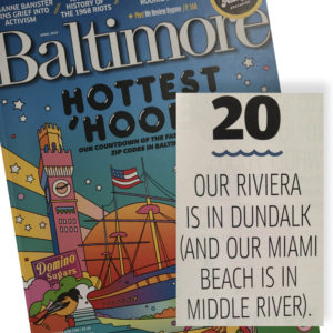 Baltimore Magazine ranking Dundalk hottest neighborhood